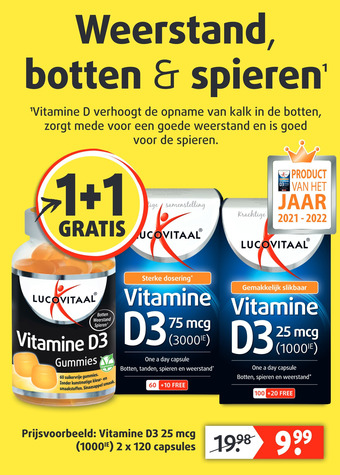 Lucovitaal Vitamine d aanbieding