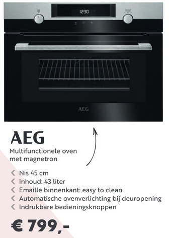 Superkeukens Aeg aanbieding