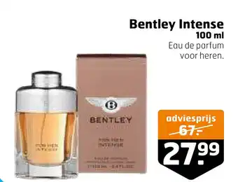 Trekpleister Bentley intense aanbieding