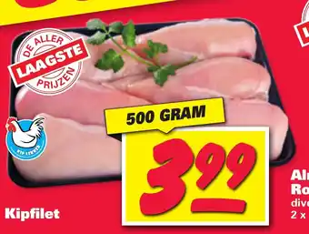 Nettorama Kipfilet 500g aanbieding