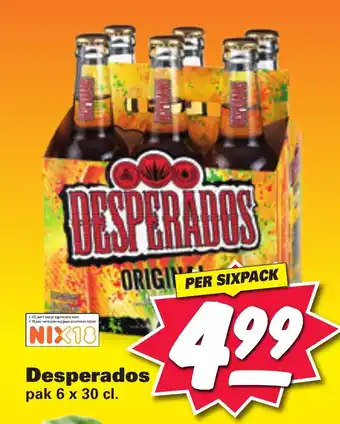 Nettorama Desperados 6 x 30cl aanbieding