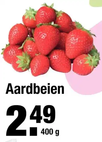 ALDI Aardbeien 400g aanbieding