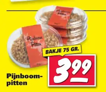 Nettorama Pijnboompitten 75gr aanbieding