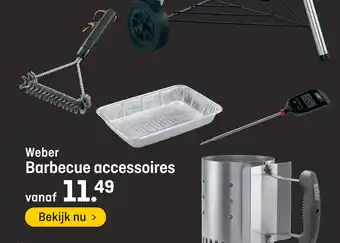 Hubo Weber barbecue accessoires aanbieding