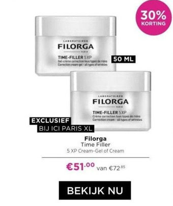 ICI Paris XL Filorga aanbieding