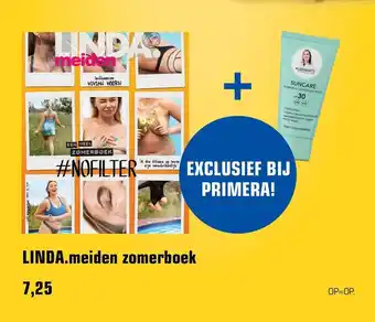 Primera Linda.meiden zomerboek aanbieding