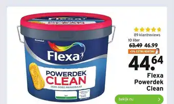 GAMMA Flexa powerdek clean aanbieding