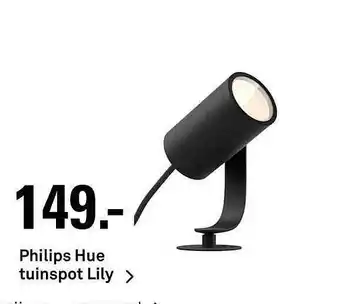 Karwei Philips hue tuinspot lily aanbieding