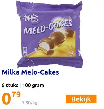 Action Milka Melo-Cakes aanbieding