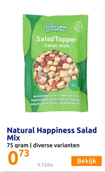 Action Natural Happiness Salad Mix aanbieding