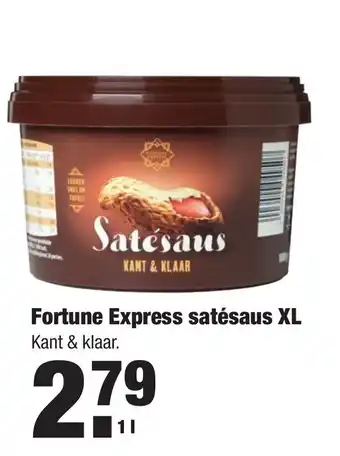 ALDI Fortune Express satesaus XL 1 L aanbieding