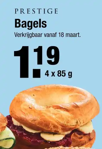 ALDI Bagels 85g aanbieding