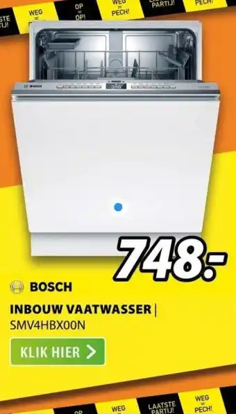 Expert Bosch inbouw vaatwasser aanbieding