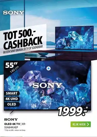 Expert Sony oled 4k tv aanbieding