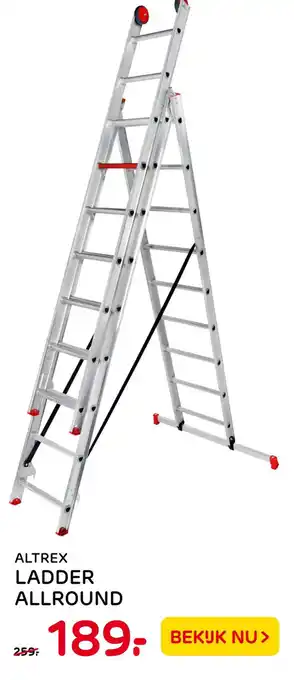 Praxis Altrex ladder allround aanbieding