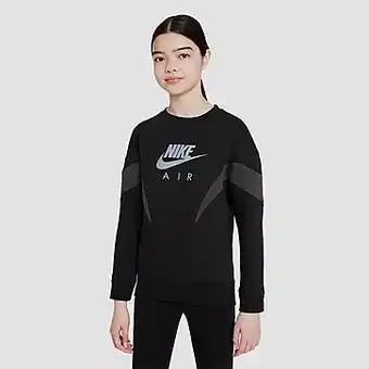 Perry Sport Nike sportswear air crew sweater zwart kinderen aanbieding