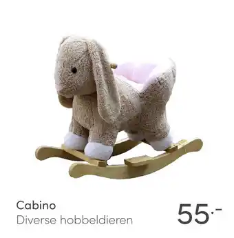 Baby & Tiener Cabino Diverse hobbeldieren aanbieding