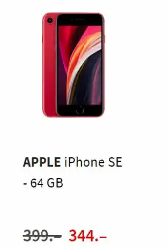 MediaMarkt Apple iPhone SE - 64 GB aanbieding