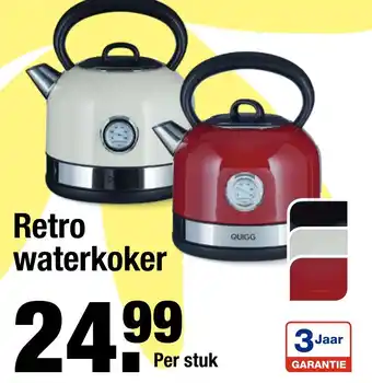 ALDI Retro waterkoker aanbieding