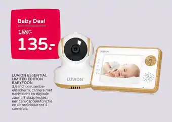 Prenatal Luvion essential limited edition babyfoon aanbieding