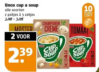 Poiesz Unox cup a soup aanbieding