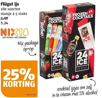 Poiesz Flügel ijs aanbieding