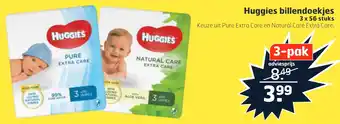 Trekpleister Huggies billendoekjes aanbieding