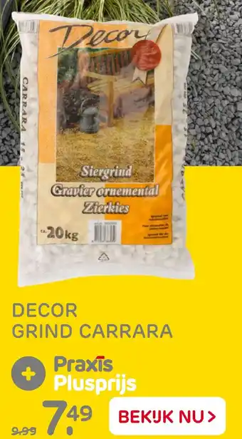 Praxis Decor grind carrara aanbieding