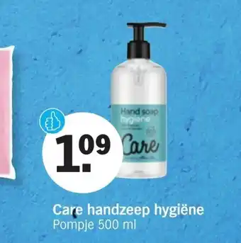 Albert Heijn Care handzeep hygiene 500 ml aanbieding