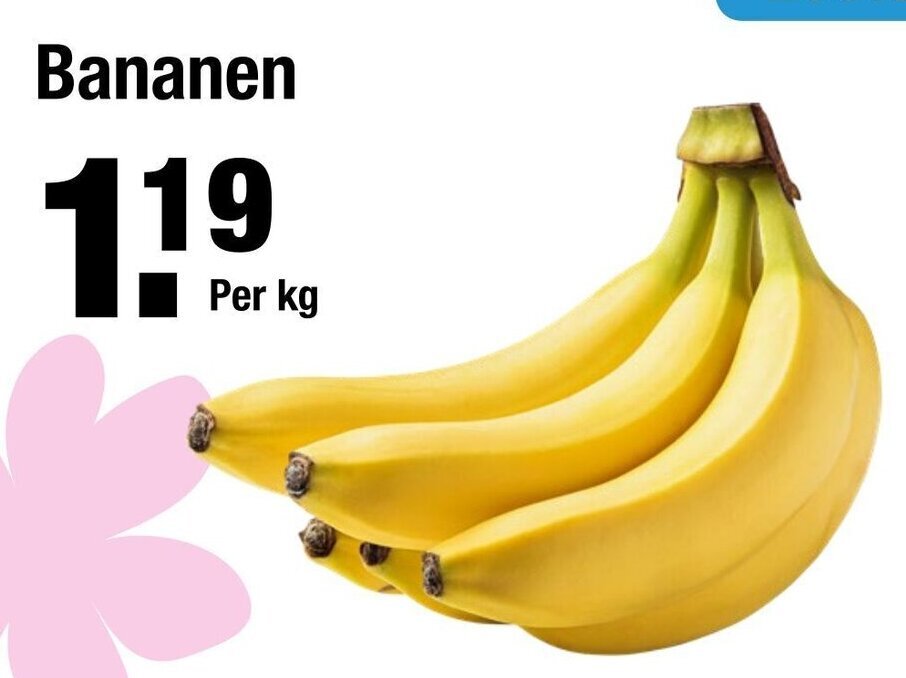 Bananen 1kg aanbieding bij ALDI