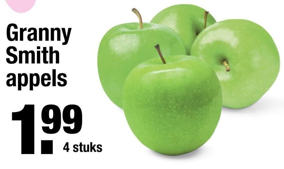 Granny Smith appels aanbieding bij ALDI