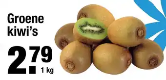 ALDI Kiwi groen 1kg aanbieding