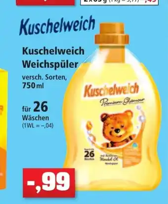 Thomas Philipps Kuschelweich Weichspüler 750 ml aanbieding