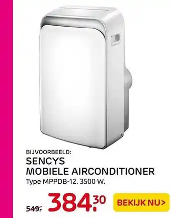 Praxis Sencys mobiele airconditioner mppdb-12 aanbieding