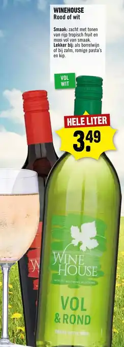 Dirck 3 Winehouse Rood of Wit Hele Liter aanbieding