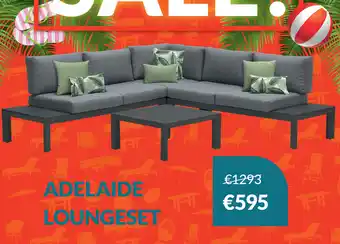 Van der Garde tuinmeubelen Adelaide Loungeset aanbieding