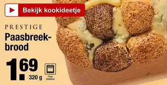 ALDI Prestige Paasbreekbrood 320g aanbieding