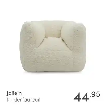 Baby & Tiener Jollein kinderfauteuil aanbieding