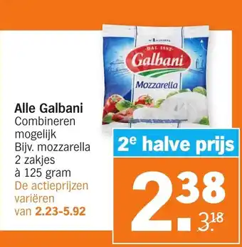 Albert Heijn Galbani alle aanbieding