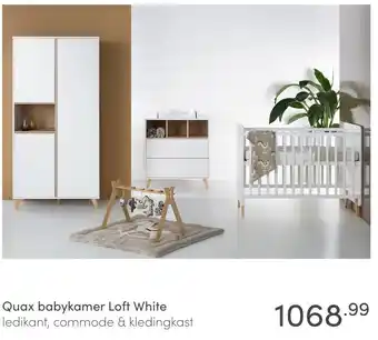 Baby & Tiener Quax babykamer Loft White aanbieding