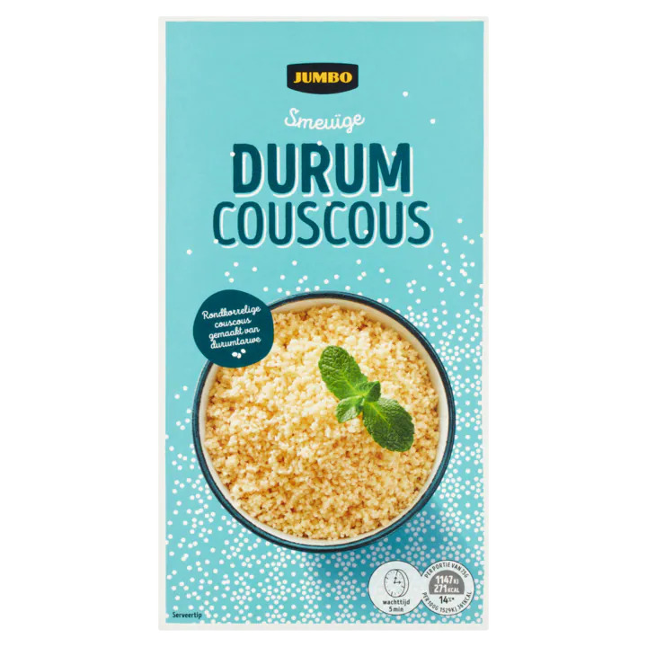 Jumbo durum couscous 275g aanbieding bij Jumbo