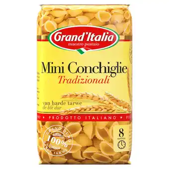 Jumbo Grand'italia pasta mini conchiglie tradizionali 350g aanbieding