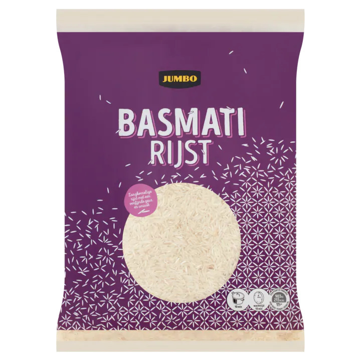 Jumbo basmati rijst 4, 5kg aanbieding bij Jumbo