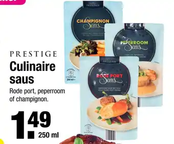 ALDI Culinaire saus 250ml aanbieding