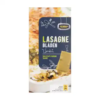 Jumbo Jumbo lasagnebladen verdi 250g aanbieding