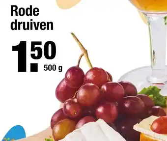 ALDI Rode Druiven 500g aanbieding