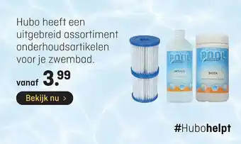 Hubo Pool power anti-alg of shock aanbieding