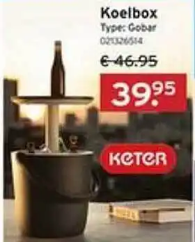 Heuts Keter koelbox gobar aanbieding