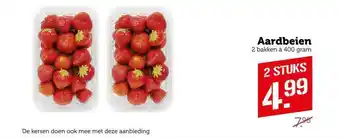 CoopCompact Aardbeien aanbieding