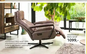 Henders & Hazel Relaxfauteuil Hera aanbieding